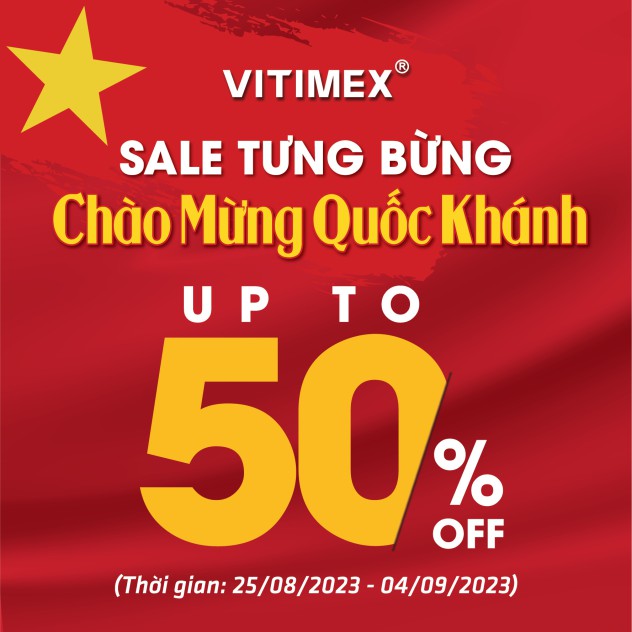 SALE TƯNG BỪNG - MỪNG ĐẠI LỄ 2/9