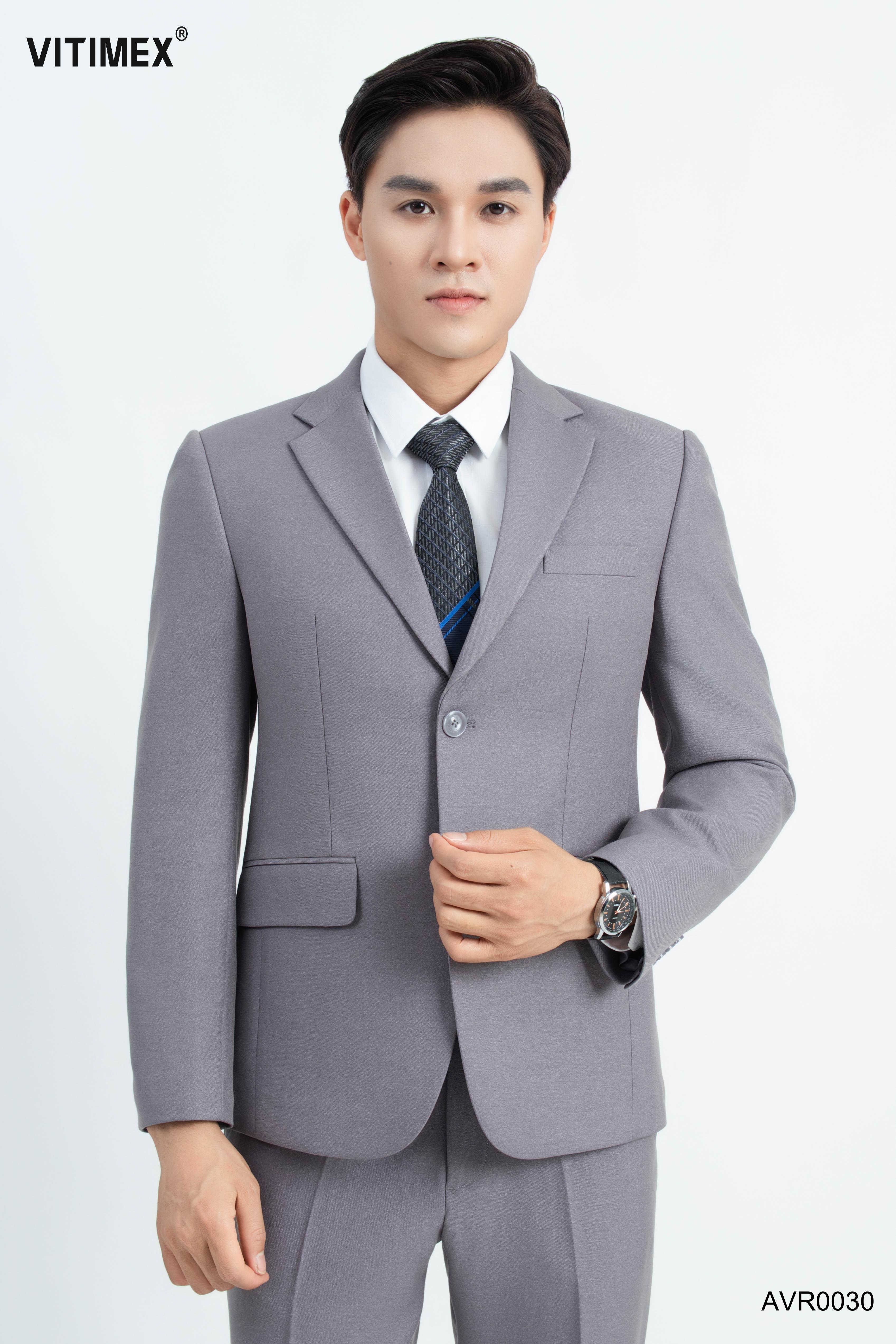 Bộ vest nam màu trắng thời trang sành điệu tặng cà vạt nơ | Shopee Việt Nam